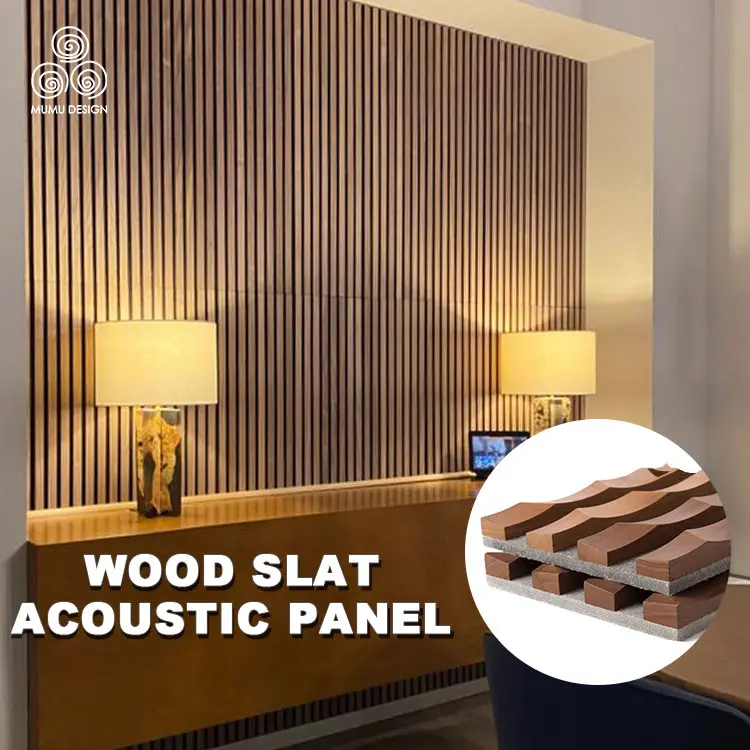 Wholesale Soundproof Wall Panel Simple Style Flame Retardant Sound-absorbing Panel