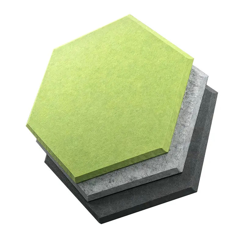 Polyester Fiber Acoustic Wall Panel Soundproof Cotton