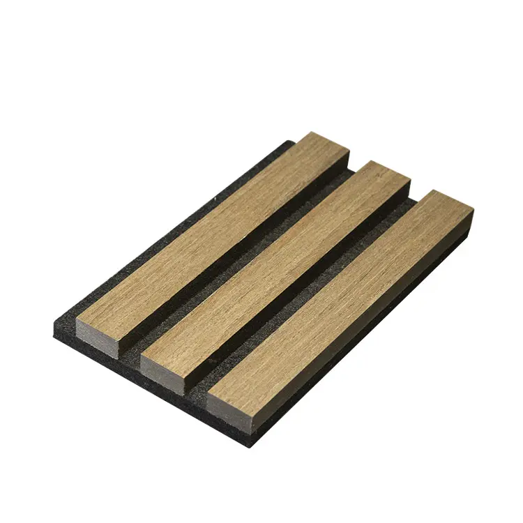 High Quality  Wooden Slat Finish Acoustic Decorative Wood Panels for Walls