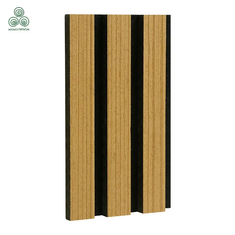 Wood Fiber Acoustic Panel Interior Decoration