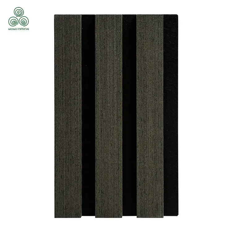 Wood Fiber Acoustic Panel Interior Decoration