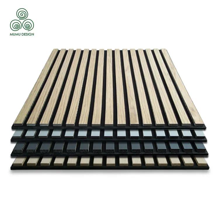 Acoustic Wooden Slat Panel Indoor