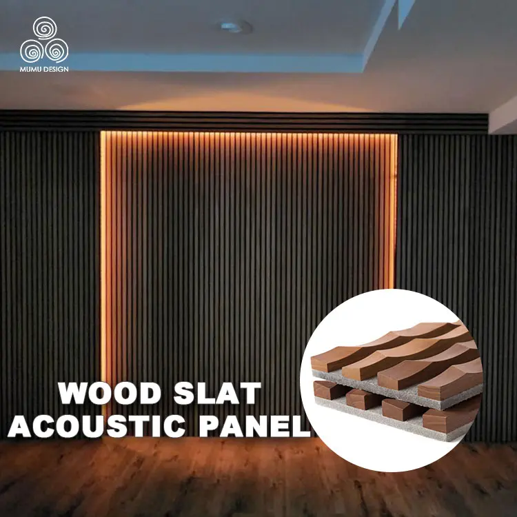 Wholesale Soundproof Wall Panel Simple Style Flame Retardant Sound-absorbing Panel