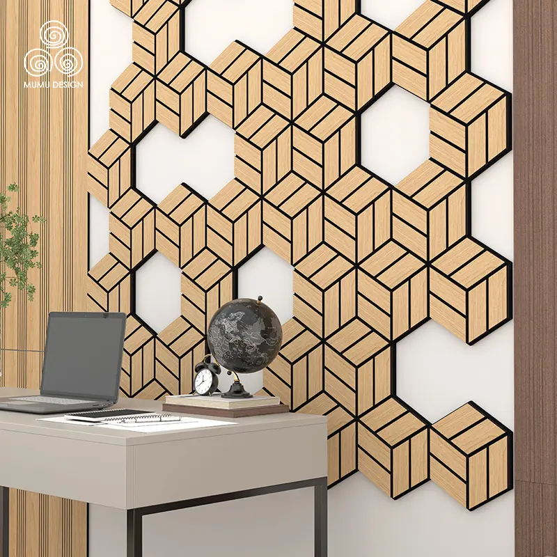 Hexagonal Acoustic Panel for Decor