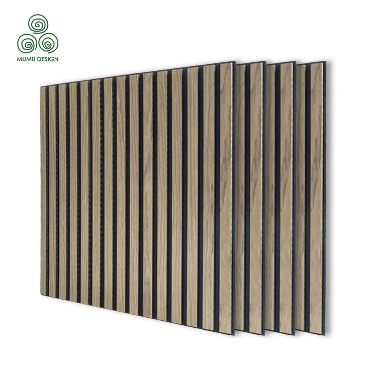 Acoustic Wooden Slat Panel Indoor