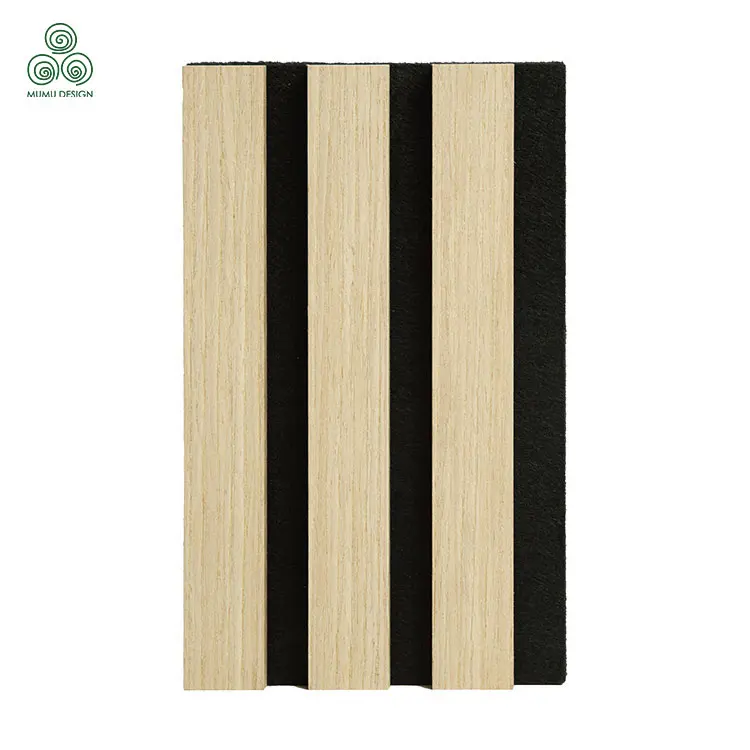 Wood Fiber Acoustic Panel Interior Decoration