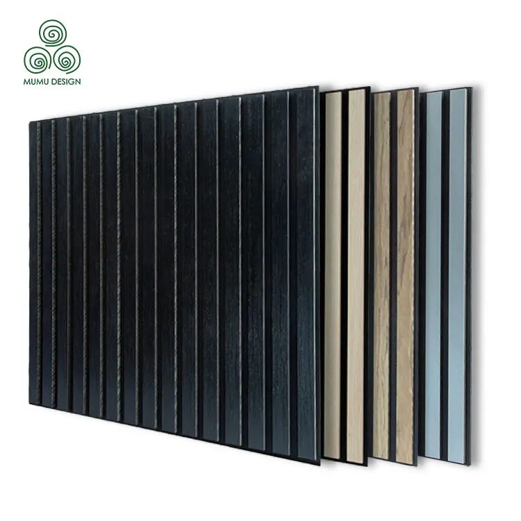 Acoustic Wooden Slat Panel Indoor