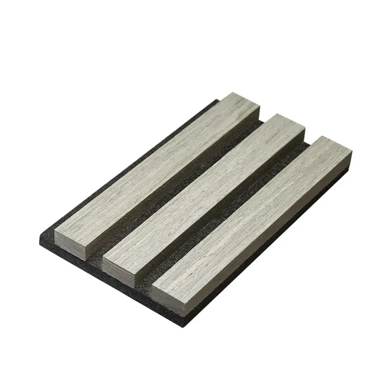 High Quality  Wooden Slat Finish Acoustic Decorative Wood Panels for Walls