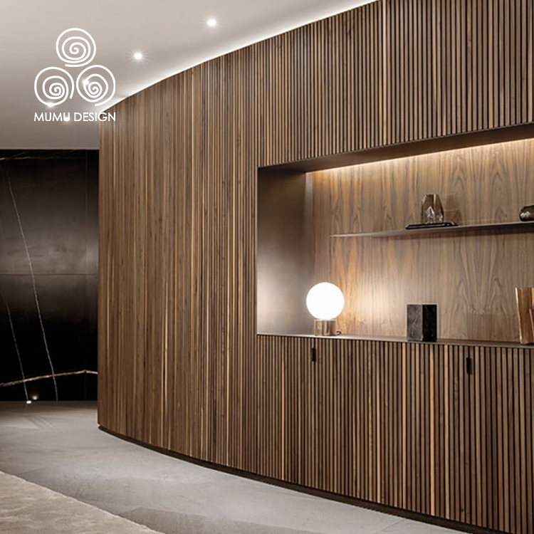 Acoustic Slats Panel for home decor