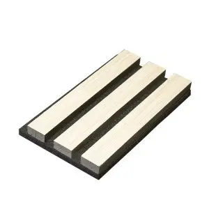 Timber Grooved  Wooden Sound Proof Absorbing Ce...