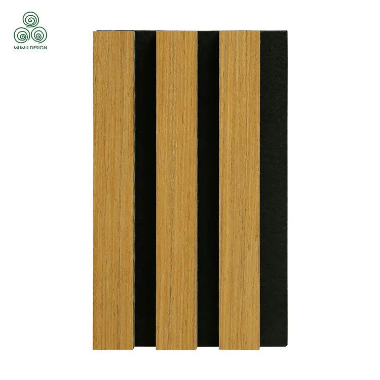 Wood Fiber Acoustic Panel Interior Decoration