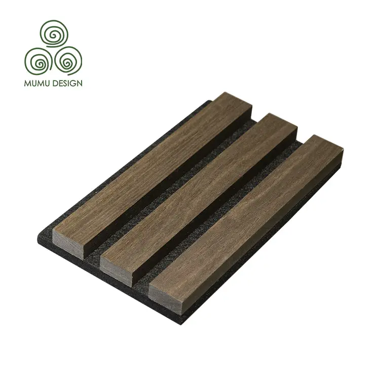 Medium Density Fiber Acoustic Panel Wood Batten Acoustic Panel
