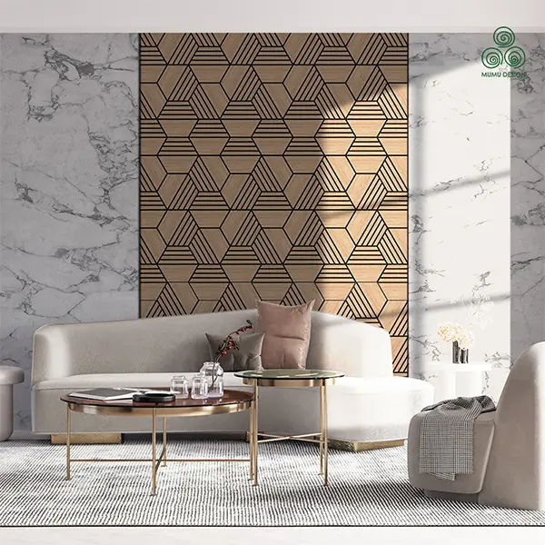 Innovative Hexagonal Acoustic Panels for Interiors
