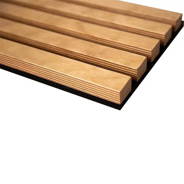 Birch Plywood Acoustic Slats Panel