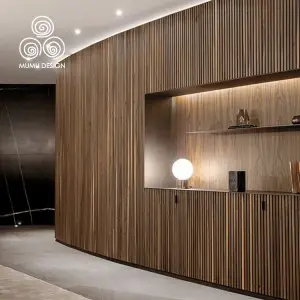 Acoustic Slats Panel for home decor